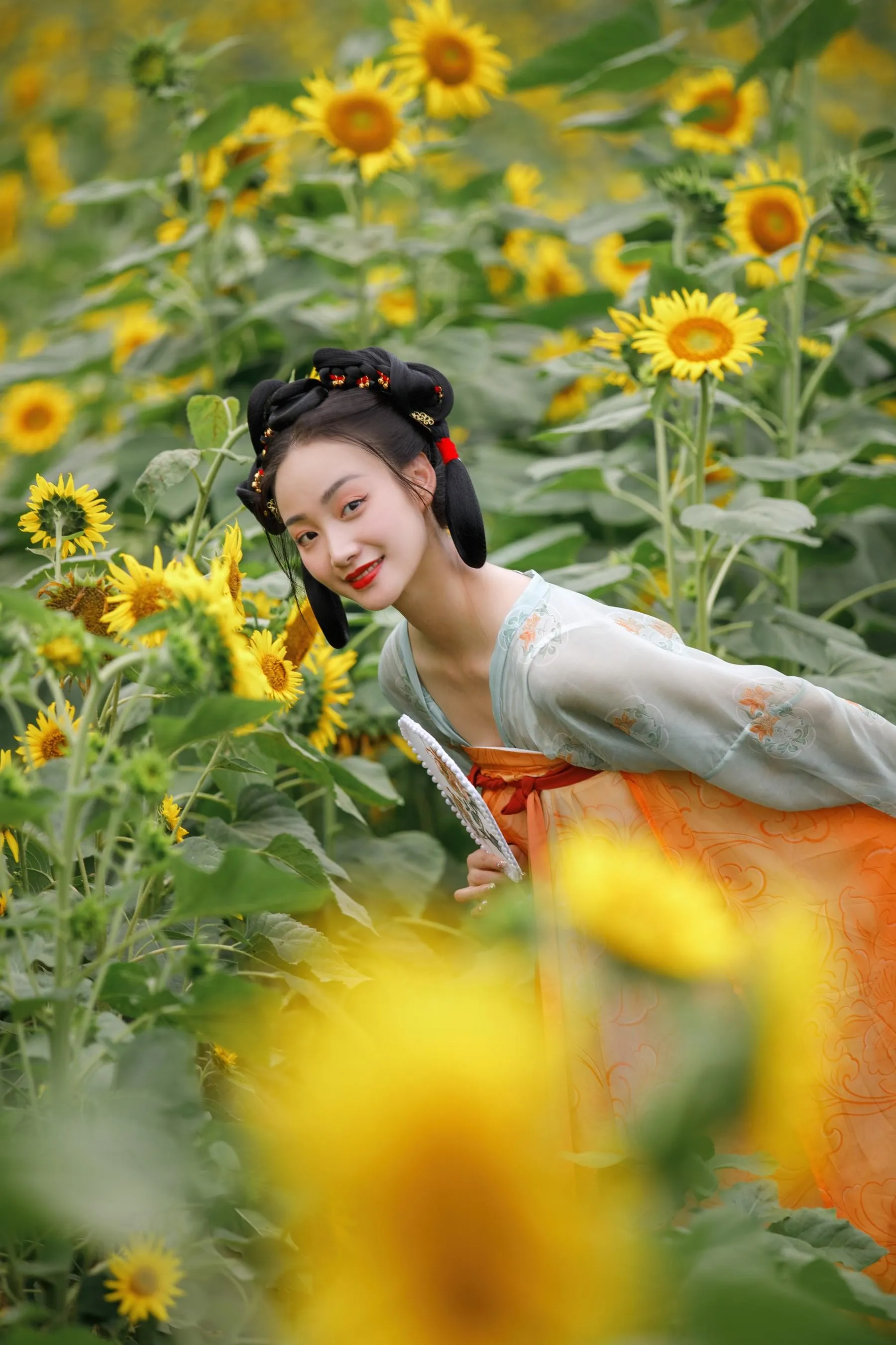 [YITUYU艺图语]2022.07.26 向日葵 凌子兮 [22P]插图